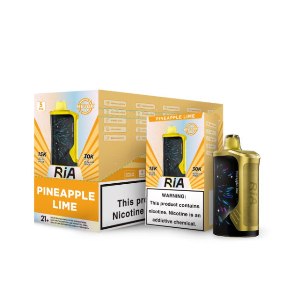 RIA NV30K Disposable Vape Pineapple Lime