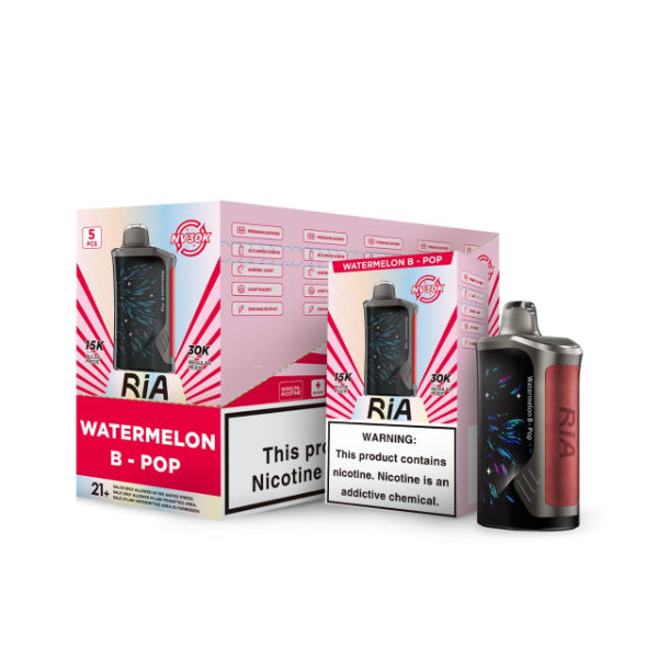 RIA NV30K Disposable Vape Watermelon B-Pop