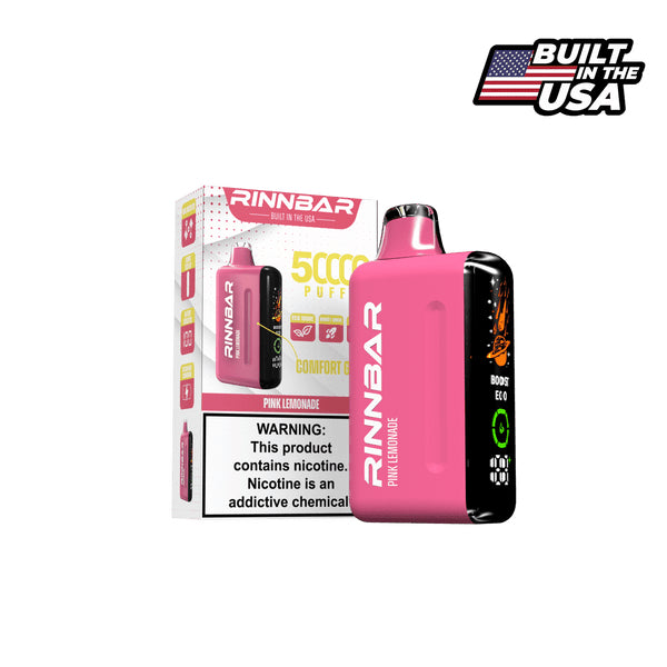 RINNBAR 50K 50000 Puffs Disposable Pink Lemonade