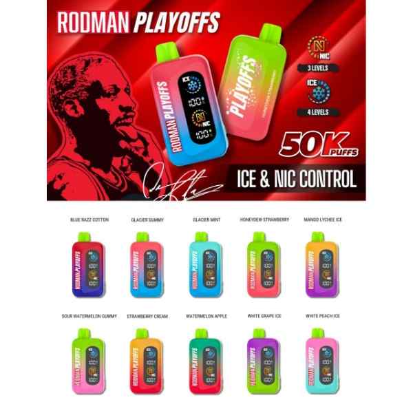 Best Deal RODMAN Playoffs 50K Puffs Disposable Vape