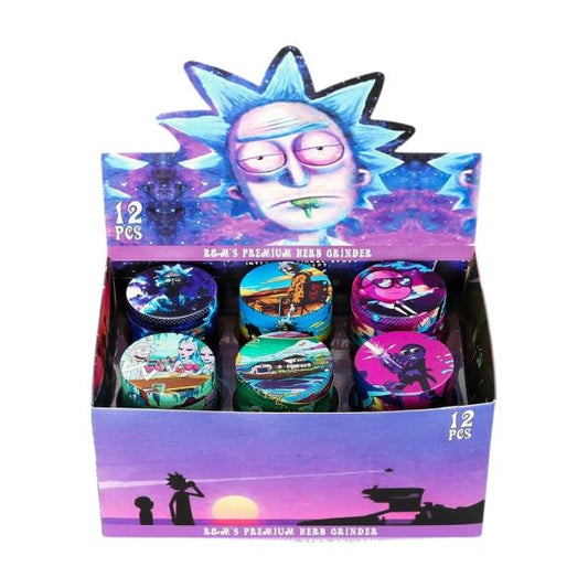 R&M 40mm Premium Zinc Alloy Herb Grinder