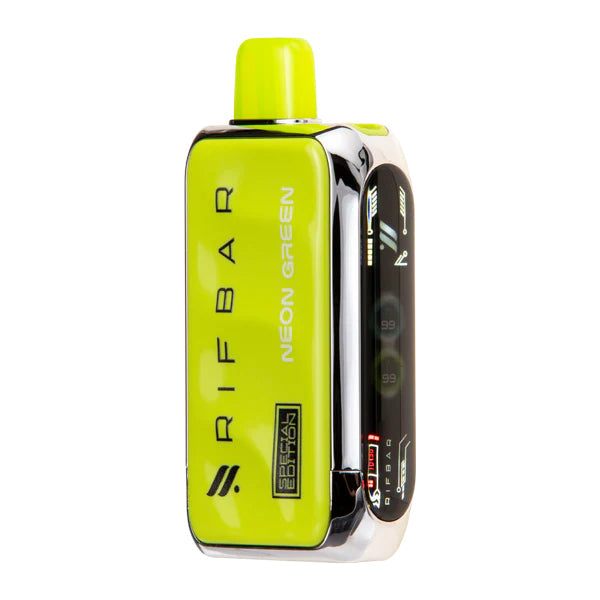 RifBar Turbo X 25,000 Disposable Vape Neon Green