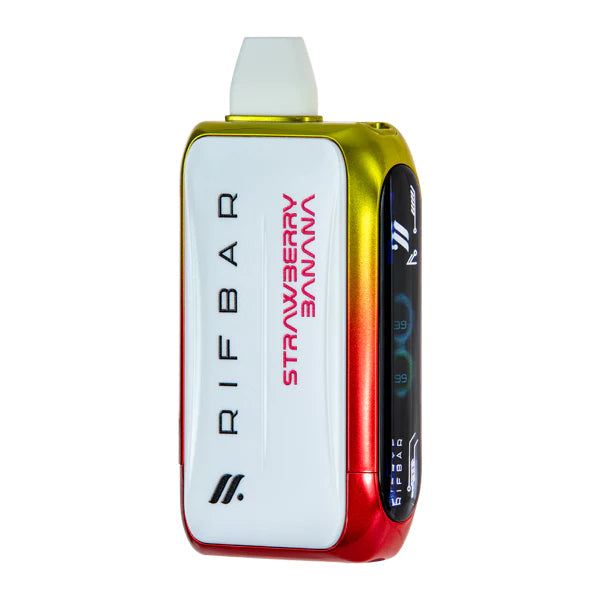 RifBar Turbo X 25,000 Disposable Vape Strawberry Banana