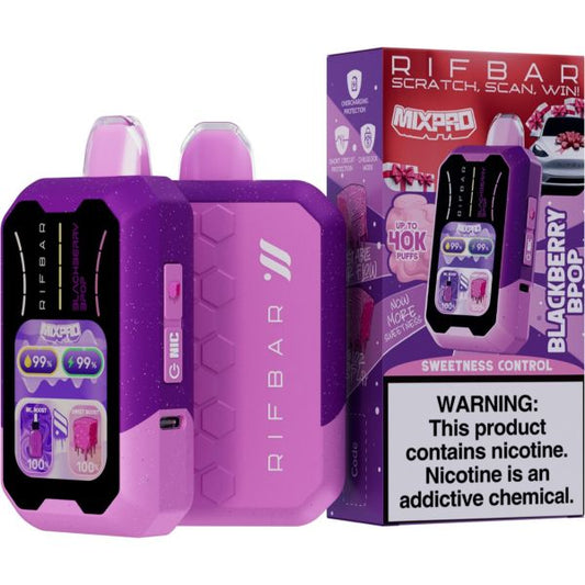 Rifbar MixPro 40,000 Puffs Disposable
