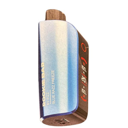 Fizz Vapor Rookie Bar 20000 Puffs Rechargeable Disposable Vape 25mL Best Flavor Blue Razz Freeze