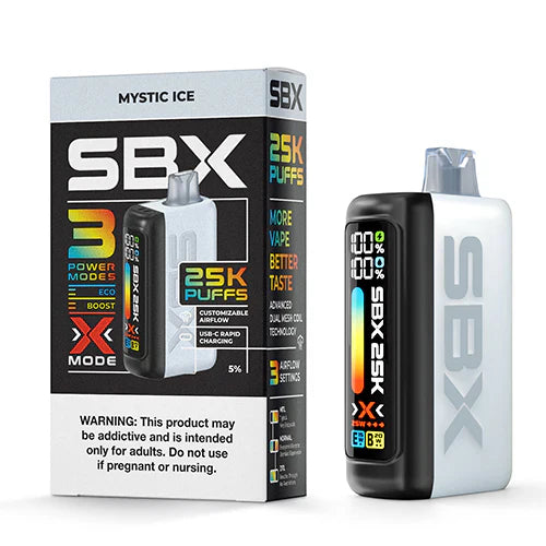 SBX Puffs 25K Disposable Vape Device