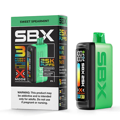 SBX Puffs 25K Disposable Vape Device