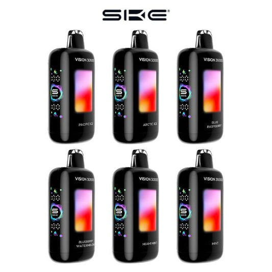 Best Flavors SKE Vision 30000 Puff Disposable Vape 18mL 5 Pack