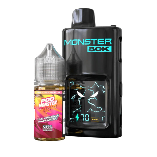 SMOK x Pod Monster 80K Puffs Disposable $12.95 eLiquid.com SMOK x Pod Monster 80K Puffs Disposable $12.95 eLiquid.com