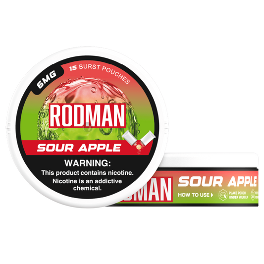 Rodman Sour Burst Nicotine Pouches