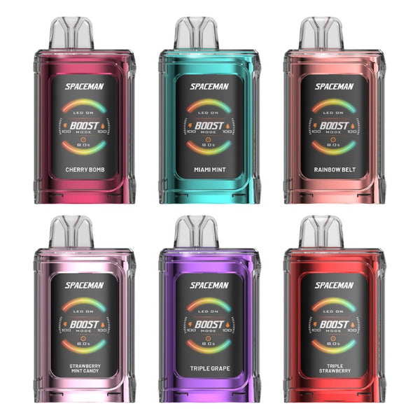 Best Flavors Space Man Prism 20K Disposable Vape 5 Pack