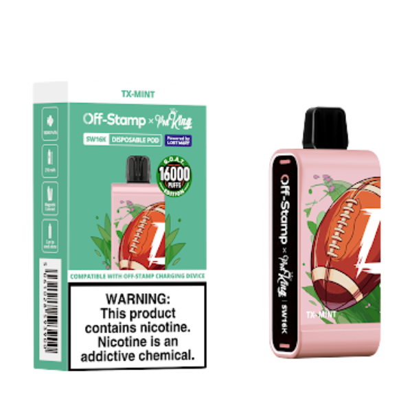 Off-Stamp x Pod King SW16000 Disposable Vape 17mL $9.99 eLiquid.com Off-Stamp x Pod King SW16000 Disposable Vape 17mL $9.99 eLiquid.com