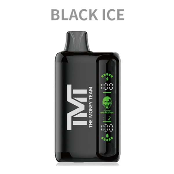 TMT by Floyd Mayweather 15,000 Puffs Disposable Vape 20mL Best Flavor Black Ice