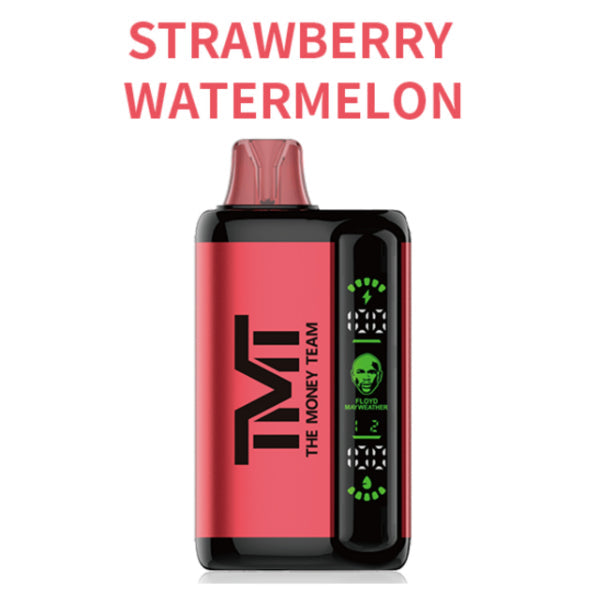 TMT by Floyd Mayweather 15,000 Puffs Disposable Vape 20mL Best Flavor Strawberry Watermelon