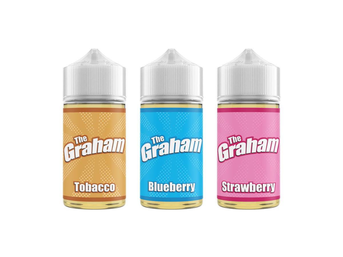 The Graham Series 60mL tobacco blueberry strawberry 