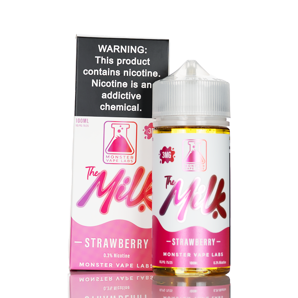 The Milk E-Liquid - Strawberry - 100mL