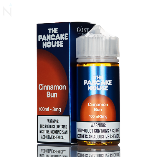 Pancake House E-Liquid - Cinnamon Bun - 100ml