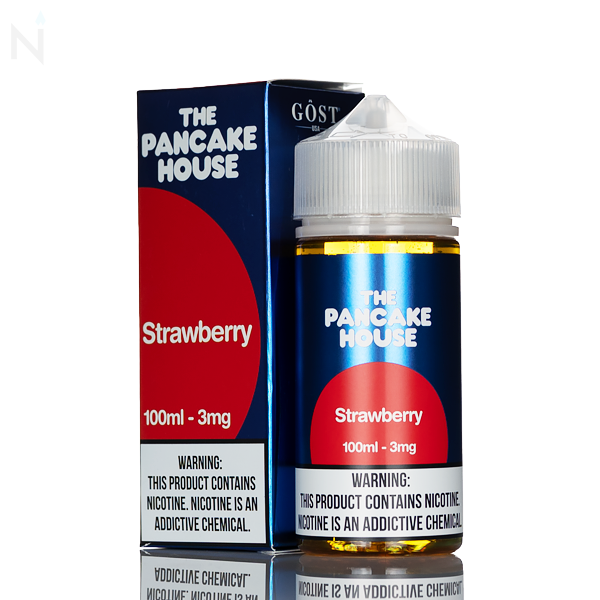 Pancake House E-Liquid - Strawberry - 100ml