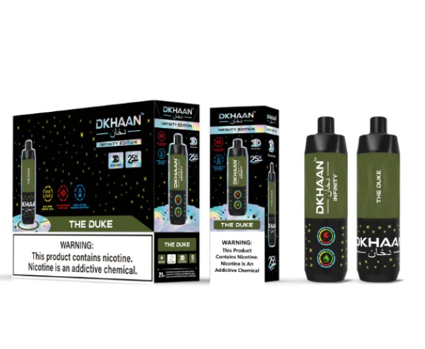 Best Deal Dkhaan Infinity Edition 25,000 Puffs Disposable 5 Pack - The Duke