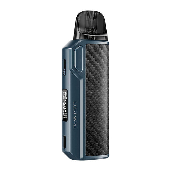 Best Deal Lost Vape Thelema Elite DM45 Pod Kit System - Blue Carbon