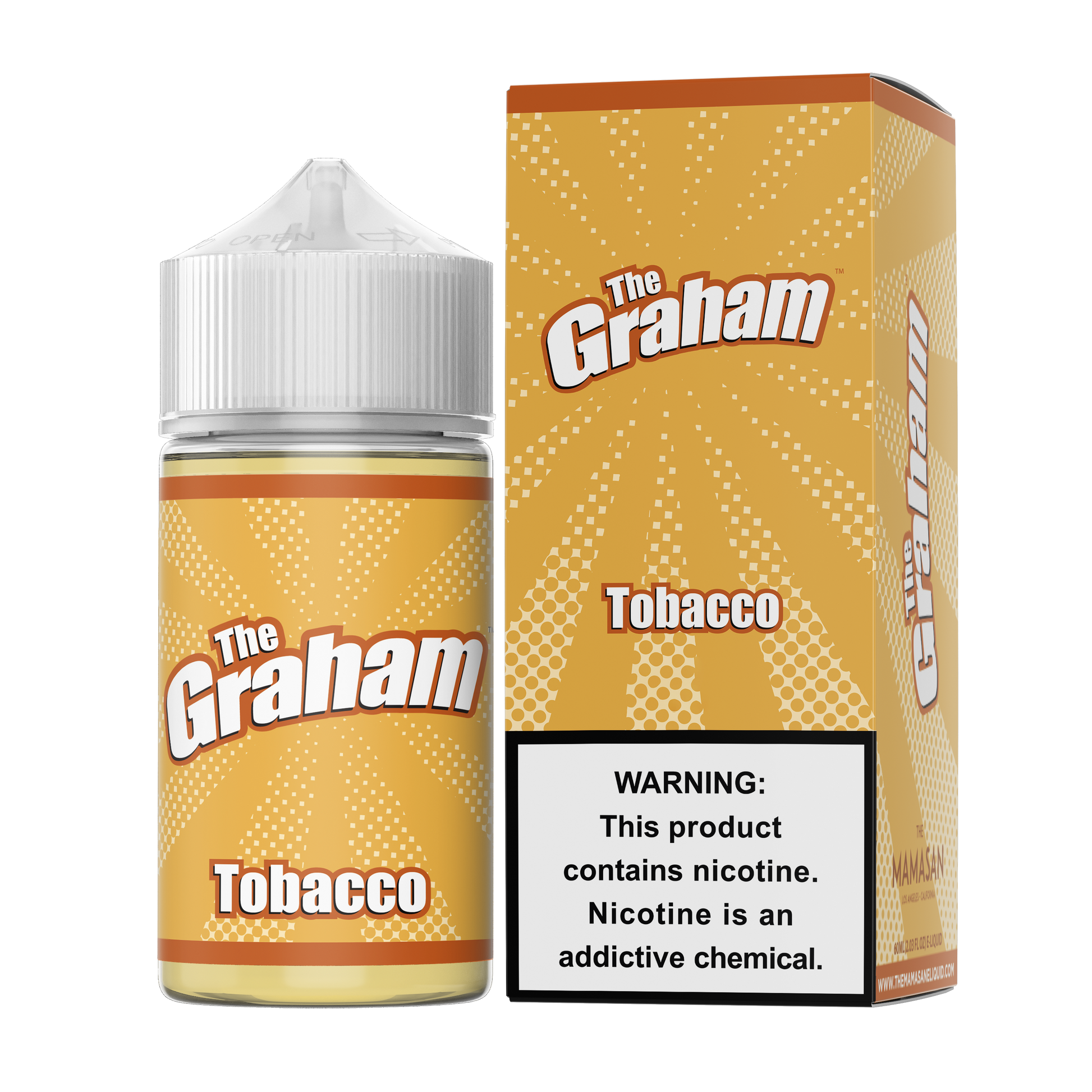 The Graham Series 60mL tobacco vape juice