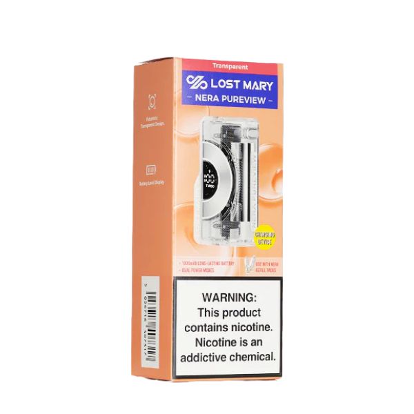 Transparent - Lost Mary Nera Pureview Battery