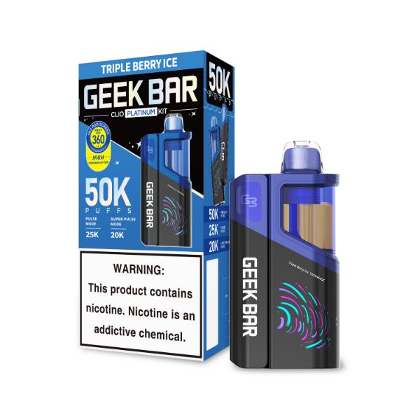 Geek Bar Clio Platinum 50000 Puffs Kit