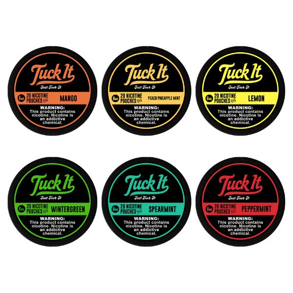 Best Flavors Tuck It Nicotine Pouches-5-Pack