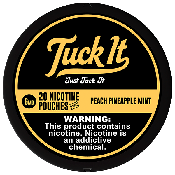 Best Deal Tuck It Nicotine Pouches-5-Pack - Peach Pineapple Mint