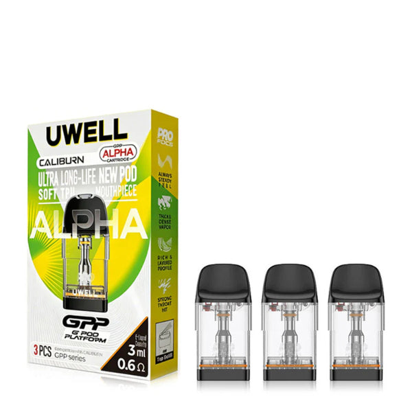 Uwell Caliburn GPP Alpha Replacement Pods