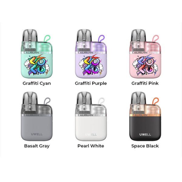 Uwell Caliburn G3 Lite KOKO 25W Pod System Kit  Best Colors