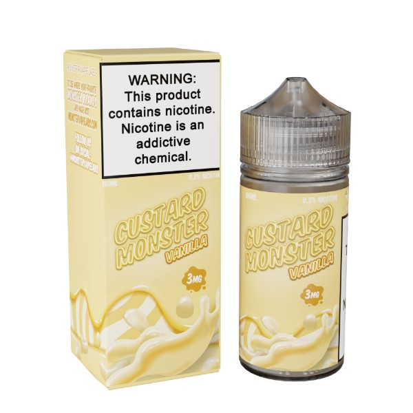 Custard Monster TFN 100ML Vape Juice Best Flavor Vanilla