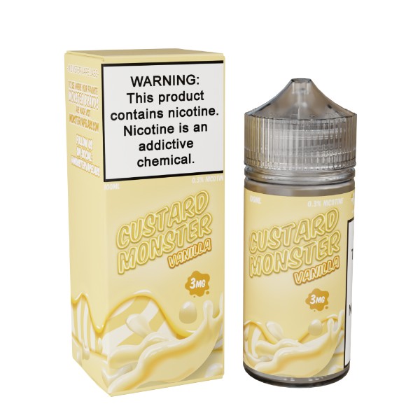 Custard Monster 100mL Vape Juice Vanilla