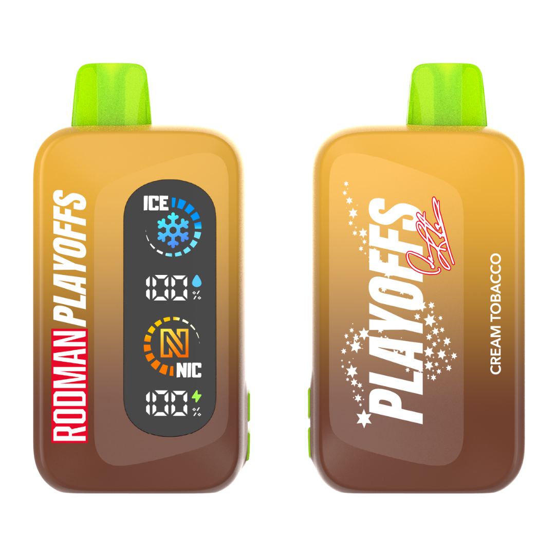 Best Deal RODMAN Playoffs 50K Puffs Disposable Vape Cream Tobacco