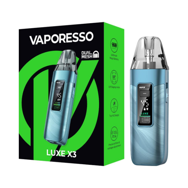 Vaporesso Luxe X3 Pod System Kit Fluid Blue