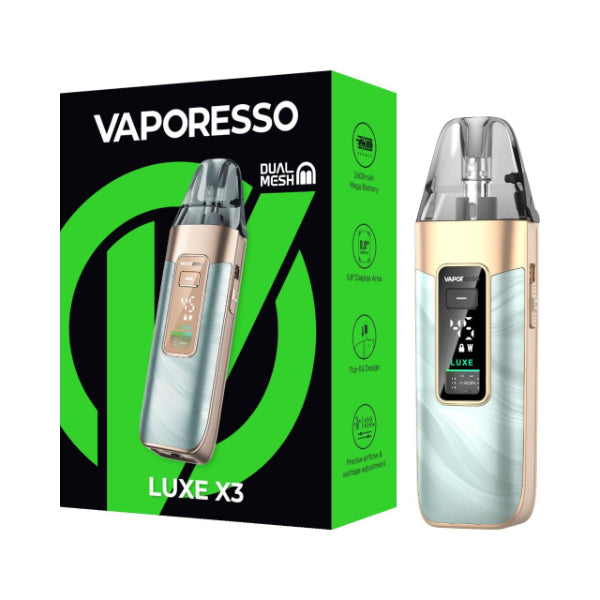 Vaporesso Luxe X3 Pod System Kit Fluid Green