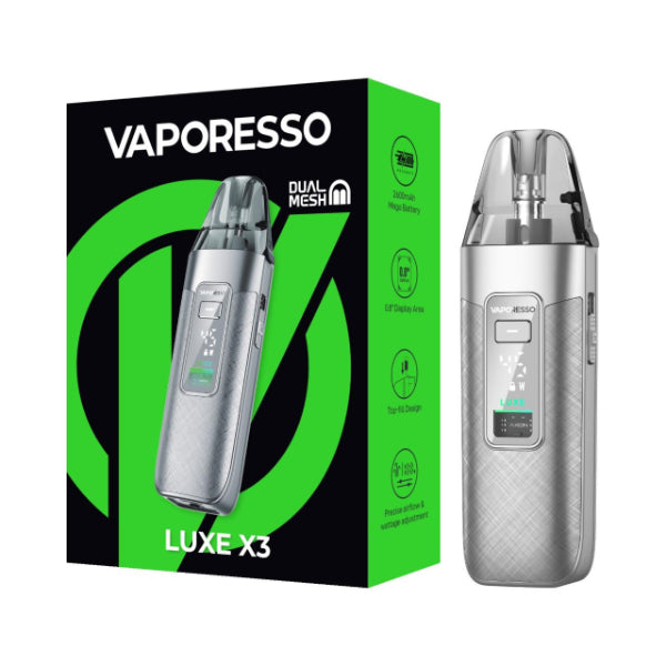 Vaporesso Luxe X3 Pod System Kit Grey Silk