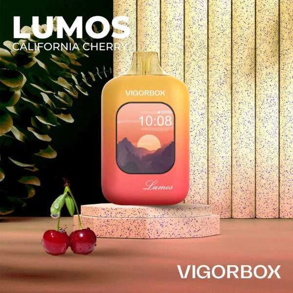 Vigorbox Lumos 25,000 Disposable Vape California Cherry
