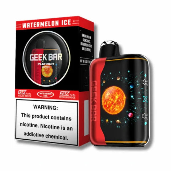 GeekBar Pulse X Platinum Edition 25,000 Puffs Disposable 18mL Watermelon Ice
