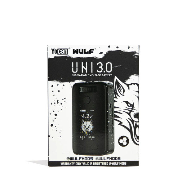 Best Deal Wulf Mods UNI 3.0 Battery - Black White Splatter