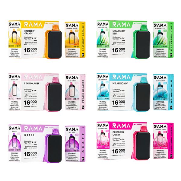Best Flavors Yovo Rama 16000 Puffs Disposable Vape 5 Pack