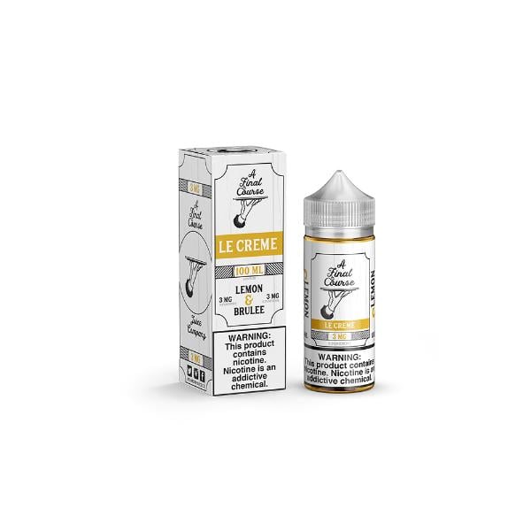 A Final Course E-Liquid 100mL Freebase-6mg-Le Creme