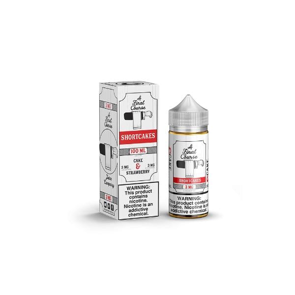 A Final Course E-Liquid 100mL Freebase-6mg-Shortcakes