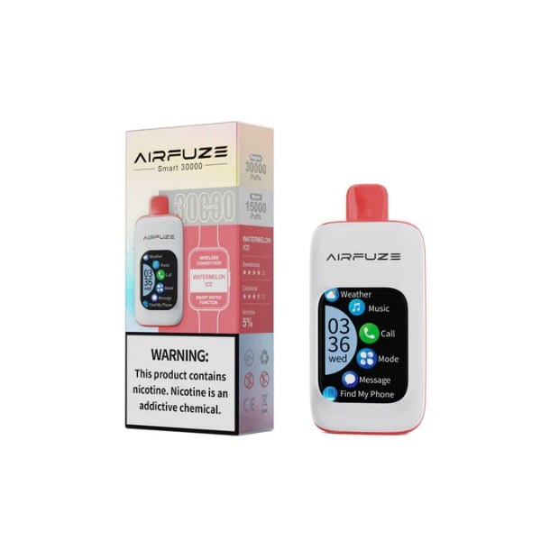 AIRFUZE Smart 30000 Puff Disposable Vape - Watermelon Ice