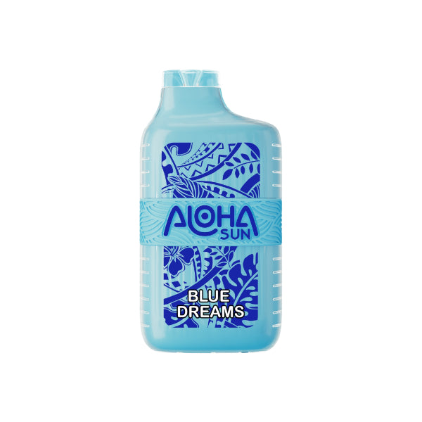 Aloha Sun 7000 Puffs Vape Disposable 15mL Best Flavor Blue Dreams
