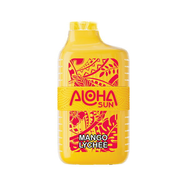 Aloha Sun 7000 Puffs Vape Disposable 15mL Best Flavor Mango Lychee