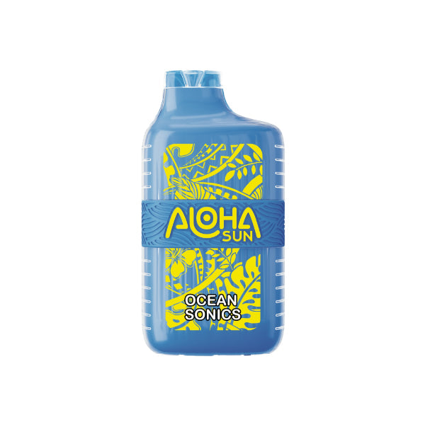 Aloha Sun 7000 Puffs Vape Disposable 15mL Best Flavor Ocean Sonics