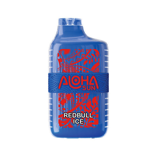 Aloha Sun 7000 Puffs Vape Disposable 15mL Best Flavor Redbull Ice