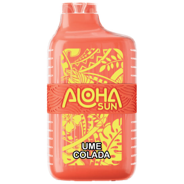 Aloha Sun 7000 Puffs Vape Disposable 15mL Best Flavor Ume Colada