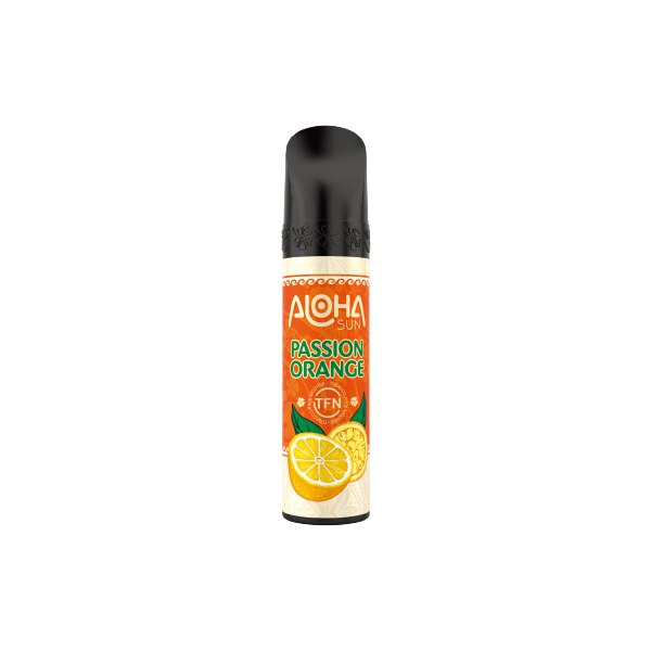 Passion Orange 3% Aloha Sun TFN Single Disposable Bulk Price!
